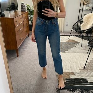 Levi’s Wedgie Straight Jeans, sz 26